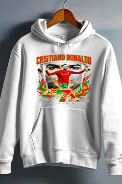 CR7 BOOTLEG2 - Sweat capuche Homme-GRIS