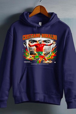 CR7 BOOTLEG2 - Sweat capuche Homme-GRIS