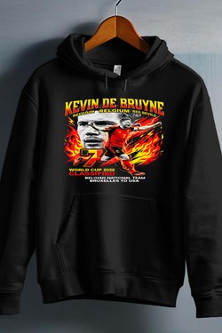 De Bruyne BOOTLEG1 - Sweat capuche Homme-MARINE