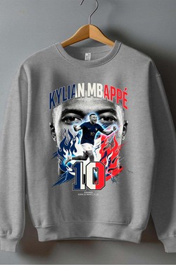 Kylian BOOTLEG1 - Sweat Col Rond Homme-BLEU ROI