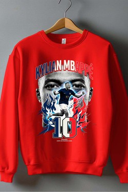 Kylian BOOTLEG1 - Sweat Col Rond Homme-BLEU ROI
