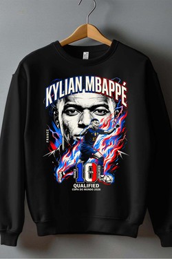 Kylian BOOTLEG2 - Sweat Col Rond Homme-ROUGE