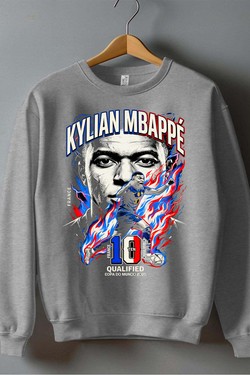 Kylian BOOTLEG2 - Sweat Col Rond Homme-ROUGE