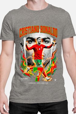 CR7 BOOTLEG2 - Tshirt Homme-BLANC