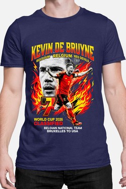 De Bruyne BOOTLEG1 - Tshirt Homme-GRIS
