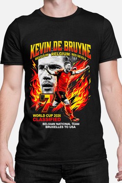 De Bruyne BOOTLEG1 - Tshirt Homme-GRIS