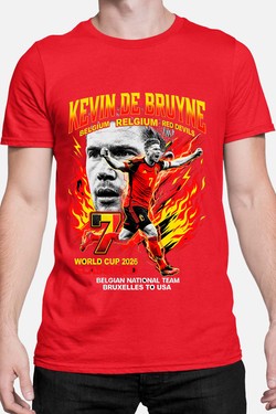 De Bruyne BOOTLEG1 - Tshirt Homme-GRIS