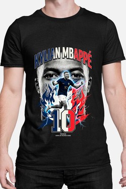Kylian BOOTLEG1 - Tshirt Homme-GRIS