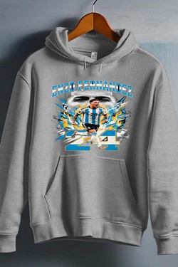 E Fernandez BOOTLEG1 - Sweat capuche Homme-ROUGE