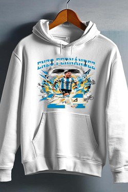 E Fernandez BOOTLEG1 - Sweat capuche Homme-ROUGE