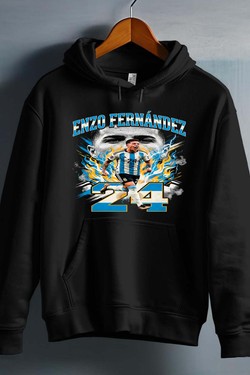E Fernandez BOOTLEG1 - Sweat capuche Homme-ROUGE