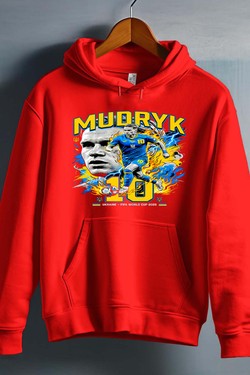 Mudryk BOOTLEG1 - Sweat capuche Homme-BLANC