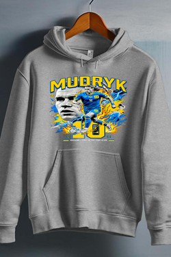 Mudryk BOOTLEG1 - Sweat capuche Homme-BLANC