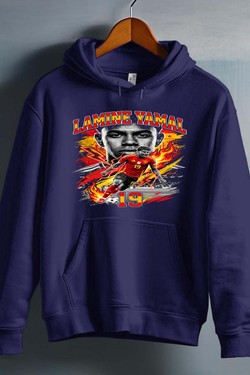 Yamal BOOTLEG1 - Sweat capuche Homme-NOIR