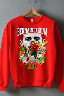 B Silva BOOTLEG1 - Sweat Col Rond Homme-NOIR