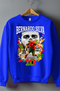 B Silva BOOTLEG1 - Sweat Col Rond Homme-NOIR