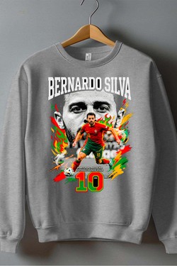 B Silva BOOTLEG1 - Sweat Col Rond Homme-NOIR