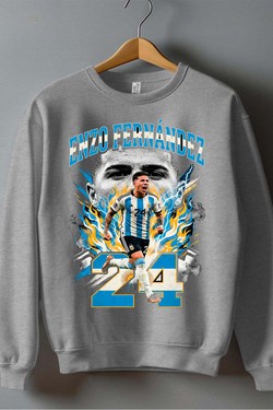 E Fernandez BOOTLEG1 - Sweat Col Rond Homme-MARINE