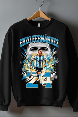 E Fernandez BOOTLEG1 - Sweat Col Rond Homme-MARINE
