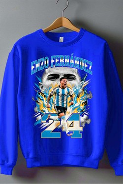 E Fernandez BOOTLEG1 - Sweat Col Rond Homme-MARINE