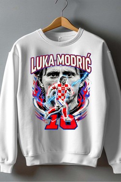 Modric BOOTLEG1 - Sweat Col Rond Homme-NOIR