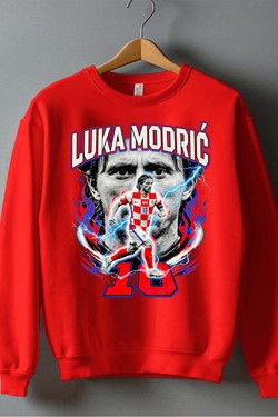 Modric BOOTLEG1 - Sweat Col Rond Homme-NOIR