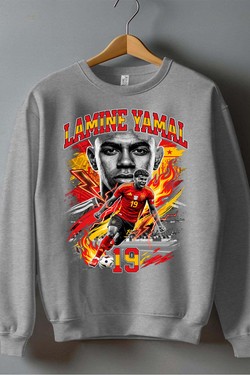 Yamal BOOTLEG1 - Sweat Col Rond Homme-MARINE