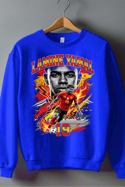 Yamal BOOTLEG1 - Sweat Col Rond Homme-MARINE