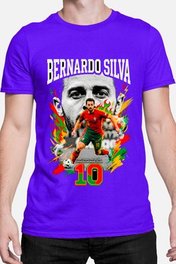 B Silva BOOTLEG1 - Tshirt Homme-BLEU ROI