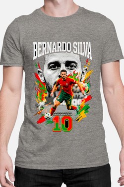 B Silva BOOTLEG1 - Tshirt Homme-BLEU ROI