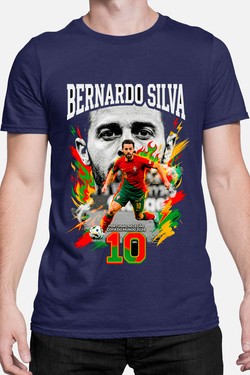 B Silva BOOTLEG1 - Tshirt Homme-BLEU ROI