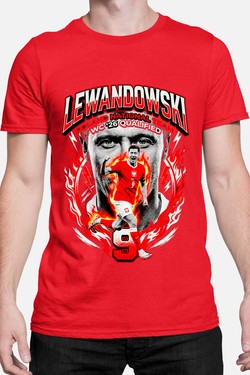 Lewandowski BOOTLEG1 - Tshirt Homme-BLANC