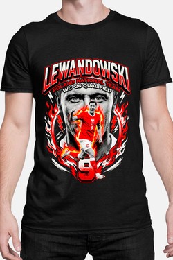 Lewandowski BOOTLEG1 - Tshirt Homme-BLANC