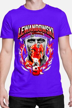Lewandowski BOOTLEG1 - Tshirt Homme-BLANC