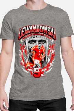 Lewandowski BOOTLEG1 - Tshirt Homme-BLANC