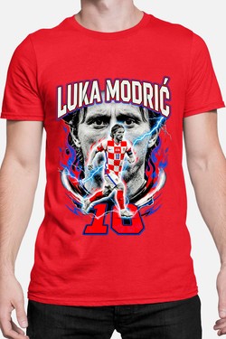 Modric BOOTLEG1 - Tshirt Homme-BLEU ROI
