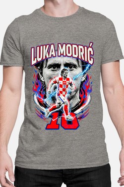 Modric BOOTLEG1 - Tshirt Homme-BLEU ROI