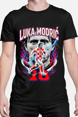 Modric BOOTLEG1 - Tshirt Homme-BLEU ROI