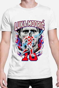 Modric BOOTLEG1 - Tshirt Homme-BLEU ROI
