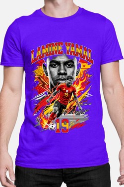 Yamal BOOTLEG1 - Tshirt Homme-ROUGE
