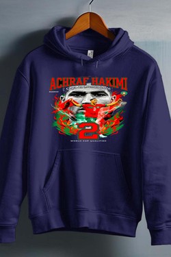 Hakimi BOOTLEG1 - Sweat capuche Homme-BLANC