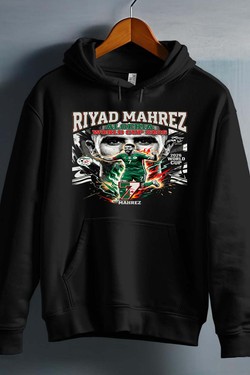 Mahrez BOOTLEG1 - Sweat capuche Homme-ROUGE