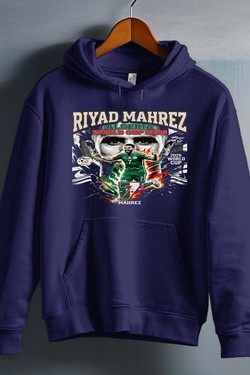 Mahrez BOOTLEG1 - Sweat capuche Homme-ROUGE