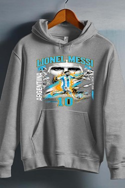 Messi BOOTLEG1 - Sweat capuche Homme-MARINE