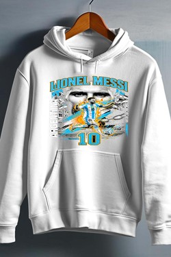 Messi BOOTLEG1 - Sweat capuche Homme-MARINE