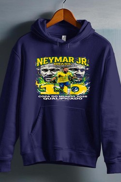 Neymar BOOTLEG1 - Sweat capuche Homme-MARINE