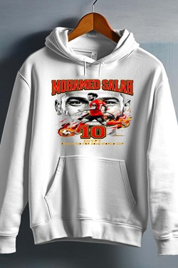Salah BOOTLEG1 - Sweat capuche Homme-BLANC