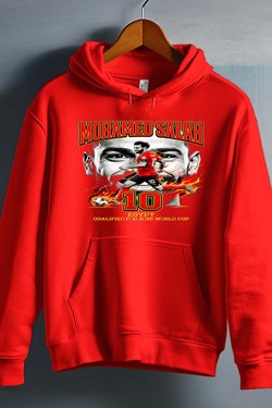 Salah BOOTLEG1 - Sweat capuche Homme-BLANC