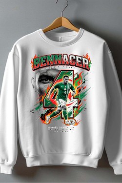 Bennacer BOOTLEG1 - Sweat Col Rond Homme-BLEU ROI