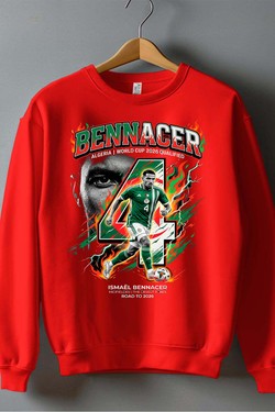 Bennacer BOOTLEG1 - Sweat Col Rond Homme-BLEU ROI